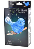 Crystal puzzle Blue bird 48 parts