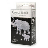 Crystal Puzzle Elephants 46 parts